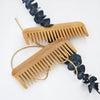 Wooden hair brush