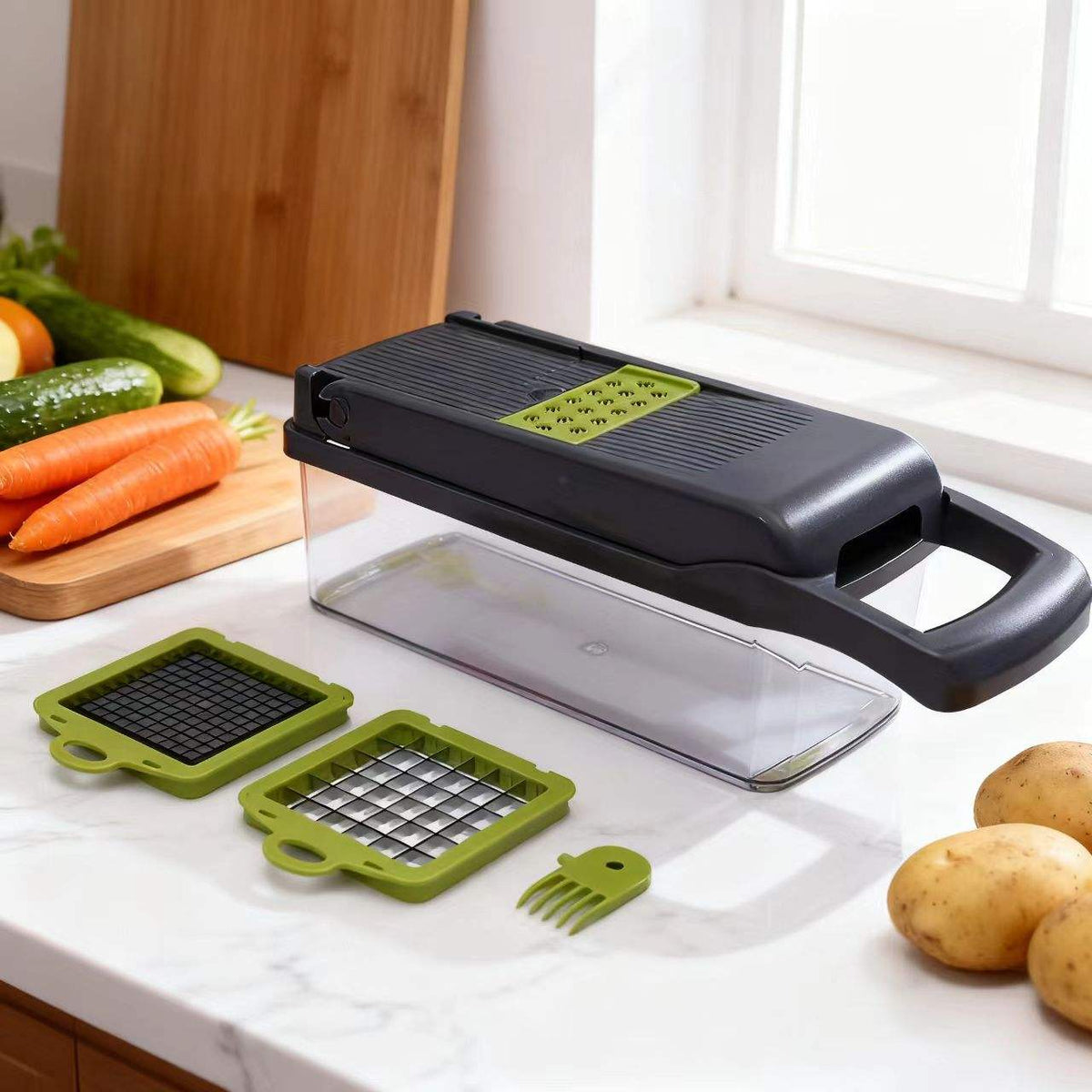 Multi-Functional Fruit and Vegetable Chopper